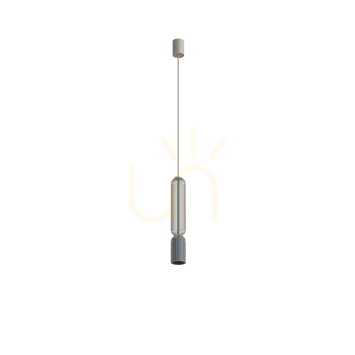 Kontrollera Beige pendellampa SINGLES B 12200 Nowodvorski