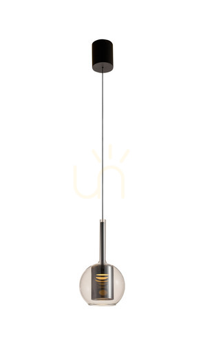 Kontrollera TAGNA Pendellampa 251001-SM Svart 1xLED