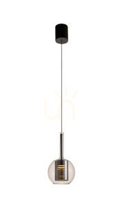 TAGNA Pendellampa 251001-SM Svart 1xLED small 0