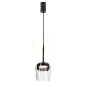 GLAXI svart GX53 9W taklampa CANDELLUX 31-50359 small 0