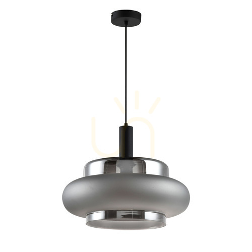 Kontrollera BRIZI grå E27 40W taklampa CANDELLUX 31-51516