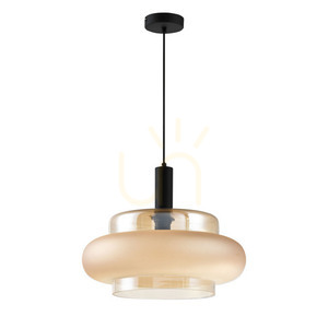 BRIZI brun E27 40W taklampa CANDELLUX 31-51486 small 0