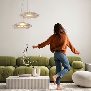 OMBRE 34 orange 10W taklampa CANDELLUX 31-51080 small 2