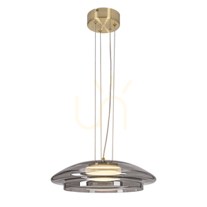 OMBRE 34 grå 10W taklampa CANDELLUX 31-51103 small 0