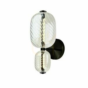PLAYA transparent LED-vägglampa 10W CANDELLUX 22-50540 small 0