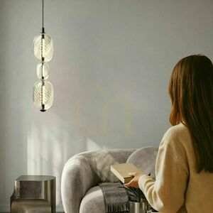 PLAYA transparent LED 12W taklampa CANDELLUX 33-50519 small 1