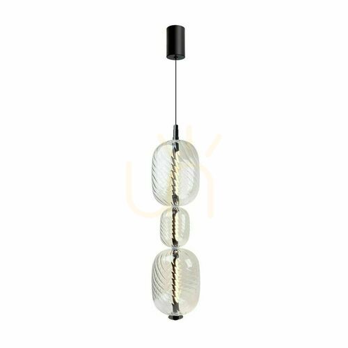Kontrollera PLAYA transparent LED 12W taklampa CANDELLUX 33-50519