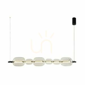 PLAYA transparent LED 17W taklampa CANDELLUX 36-50533 small 0