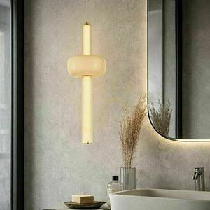 Pendellampa Candellux PURAS G vit LED 15 W 31-50571 small 1
