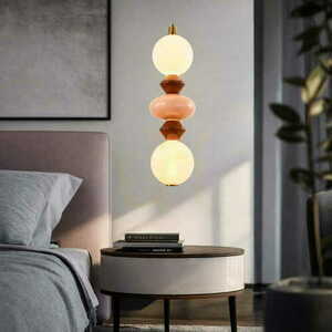 Candellux FLORES 32-50656 flerfärgad LED-pendellampa, 15 W small 1