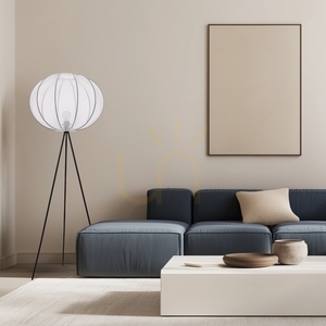 MELLOW golvlampa vit E27 40W CANDELLUX 51-40879 small 1