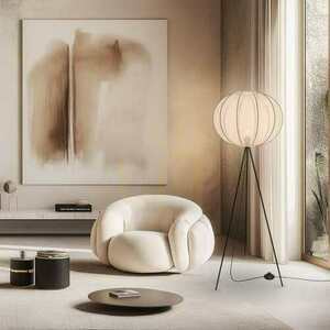 MELLOW golvlampa vit E27 40W CANDELLUX 51-40879 small 2