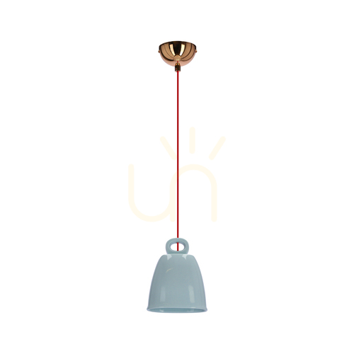 Kontrollera SEWILLA taklampa blå E27 40W CANDELLUX 50101144