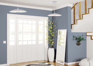 LUND taklampa vit LED 10W CANDELLUX 50133054 small 1
