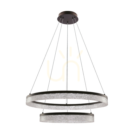 Kontrollera FROZI svart LED 38W taklampa CANDELLUX 32-35561