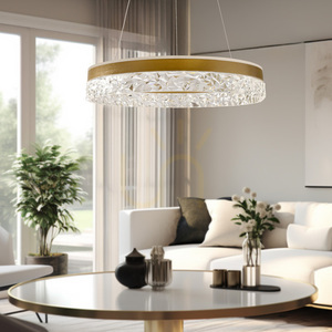 FROZI guld LED-pendellampa 32W CANDELLUX 31-35554 small 2
