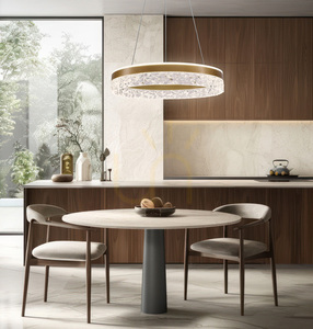 FROZI guld LED-pendellampa 32W CANDELLUX 31-35554 small 3