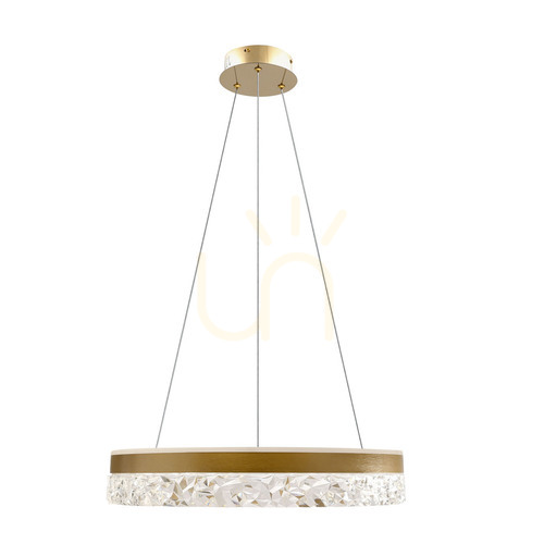 Kontrollera FROZI guld LED-pendellampa 32W CANDELLUX 31-35554