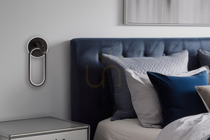 MONET svart LED 13W vägglampa CANDELLUX 22-35691 small 1