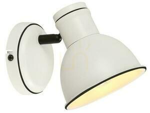 Vägglampa ZUMBA vit svart E14 40W CANDELLUX 91-72115 small 0
