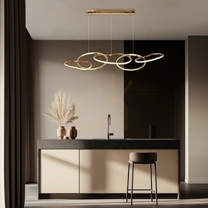 ANNELI taklampa guld LED 45W CANDELLUX 34-35646 small 2