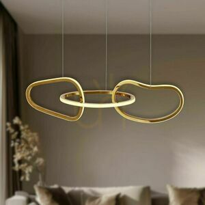 ANNELI guld LED 30W taklampa CANDELLUX 33-35639 small 1