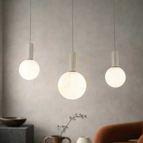 Kontrollera Candellux TESTA 33-51110 pendellampa beige 3x G9 glasklot 85 cm