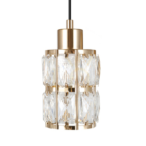 Italux Pendellampa Guld Kristall E27 PND-40668-1-HBR 2 Italux Pendellampa Guld Kristall E27 PND-40668-1-HBR small 2