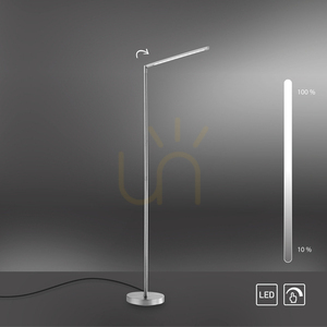 DAWDA Golvlampa 11012-55 Silver 1xLED small 10