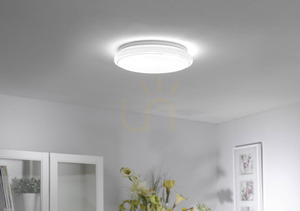 Zuma Line JUPITER 14364-16 vit LED-taklampa 44 cm 32 W small 10