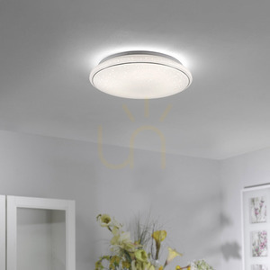 Zuma Line JUPITER 14364-16 vit LED-taklampa 44 cm 32 W small 2