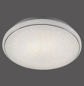 Zuma Line JUPITER 14364-16 vit LED-taklampa 44 cm 32 W small 0