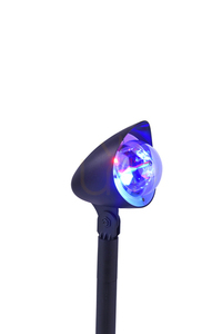 JUST LIGHT DISCO 19035-18 LED-trädgårdsprojektor med markspjut, svart, RGB, 3 W small 7