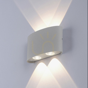 CARLO vägglampa 9487-21 Silver 4xLED small 6