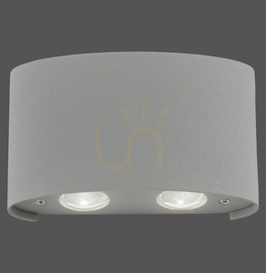 CARLO vägglampa 9487-21 Silver 4xLED small 0