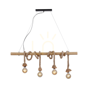 ROPE Pendellampa 15483-18 Brons 4xE27 small 13
