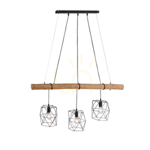 EDGAR Pendellampa 15503-18 Svart 3xE27 1 EDGAR Pendellampa 15503-18 Svart 3xE27 small 1
