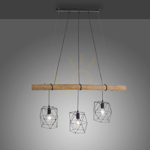 EDGAR Pendellampa 15503-18 Svart 3xE27 4 EDGAR Pendellampa 15503-18 Svart 3xE27 small 4