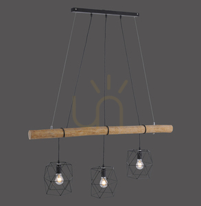 EDGAR Pendellampa 15503-18 Svart 3xE27 0 EDGAR Pendellampa 15503-18 Svart 3xE27 small 0