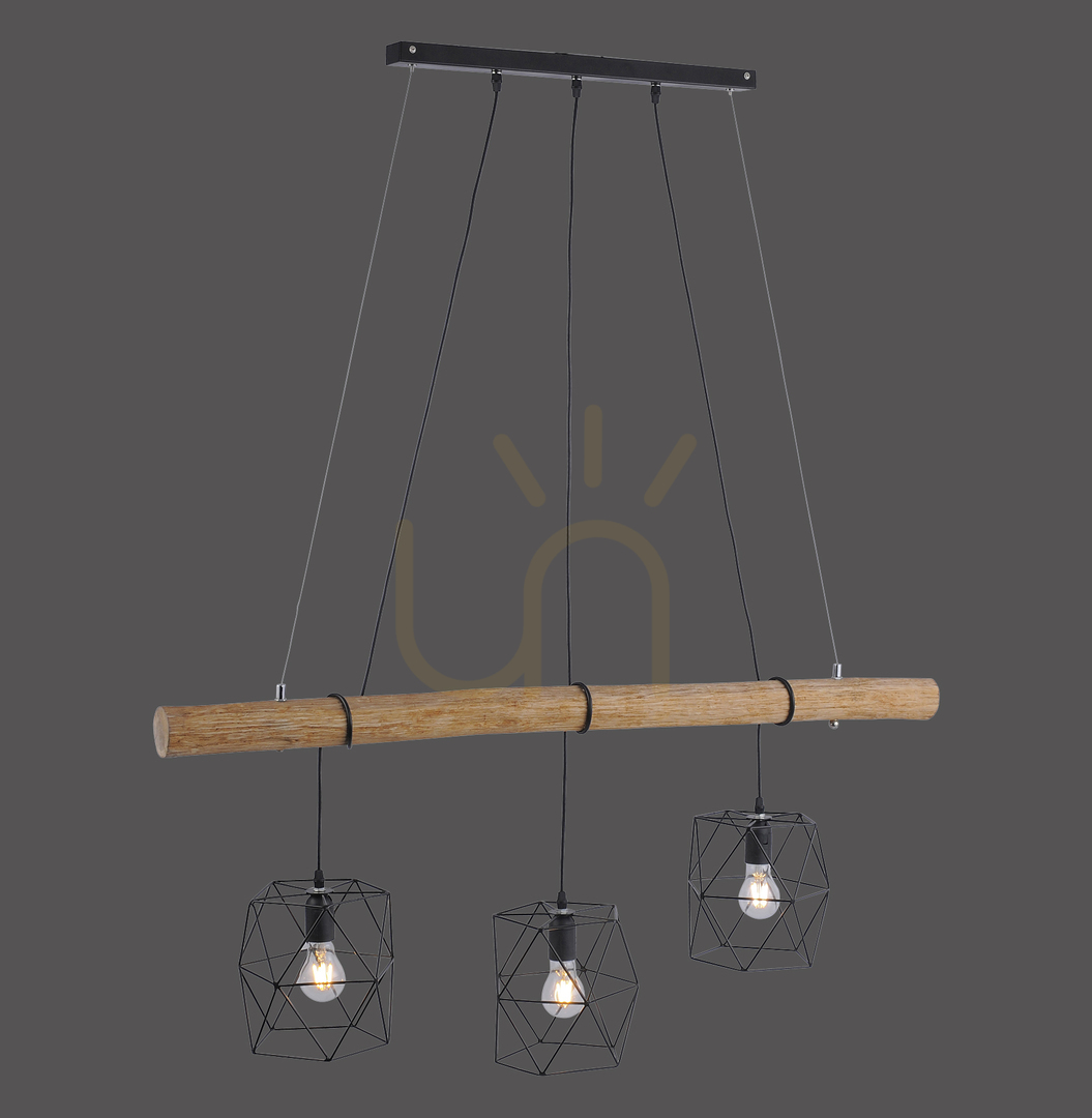 Kontrollera EDGAR Pendellampa 15503-18 Svart 3xE27 EDGAR Pendellampa 15503-18 Svart 3xE27