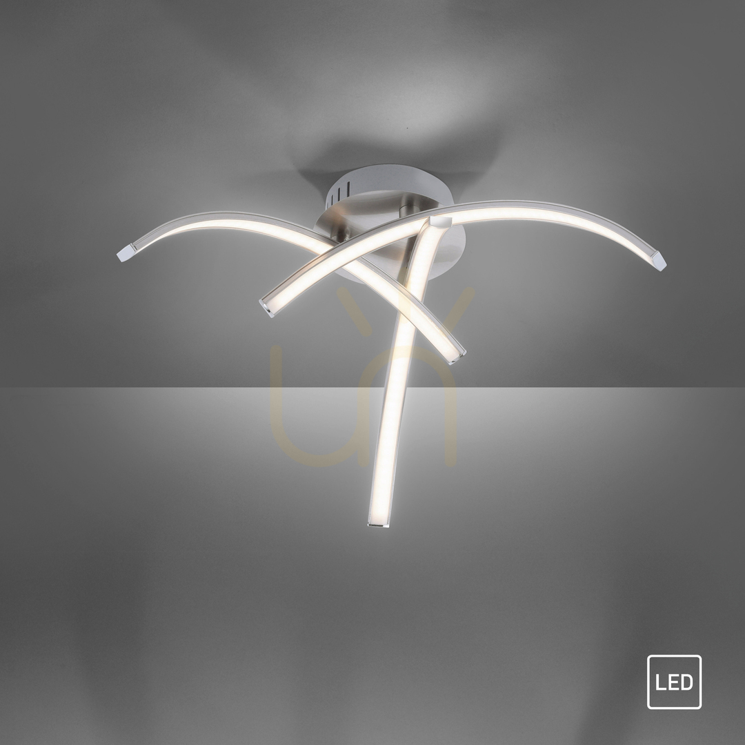 Utsikt VALERIE Plafond 15341-55 Silver 3xLED VALERIE Plafond 15341-55 Silver 3xLED