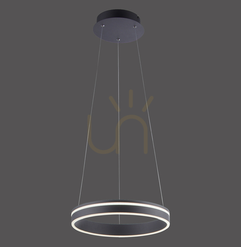 Kontrollera Q-VITO 8410-13 Antracit 1xLED taklampa
