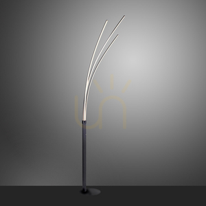 MAJA Golvlampa 15383-18 Svart 3xLED small 10