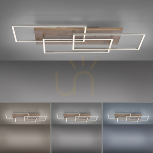 Zuma Line PALMA 8330-79 taklampa trä LED 3x12 W dimbar small 4
