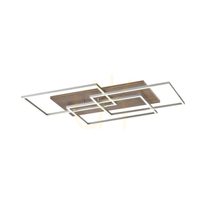 Zuma Line PALMA 8330-79 taklampa trä LED 3x12 W dimbar small 6