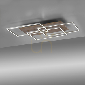 Zuma Line PALMA 8330-79 taklampa trä LED 3x12 W dimbar small 9