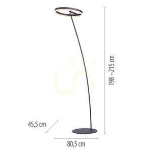TITUS 381-13 Antracit 1xLED Golvlampa 7 TITUS 381-13 Antracit 1xLED Golvlampa small 7