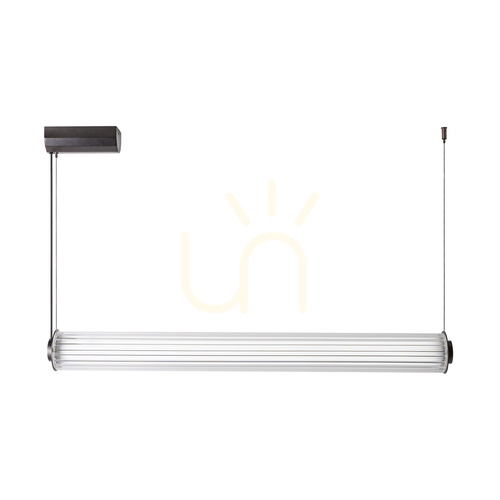 Kontrollera COMO 1236 grå 1xLED taklampa