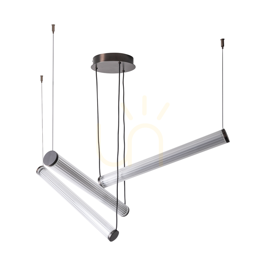 Utsikt COMO 1238 Grå 1xLED taklampa COMO 1238 Grå 1xLED taklampa