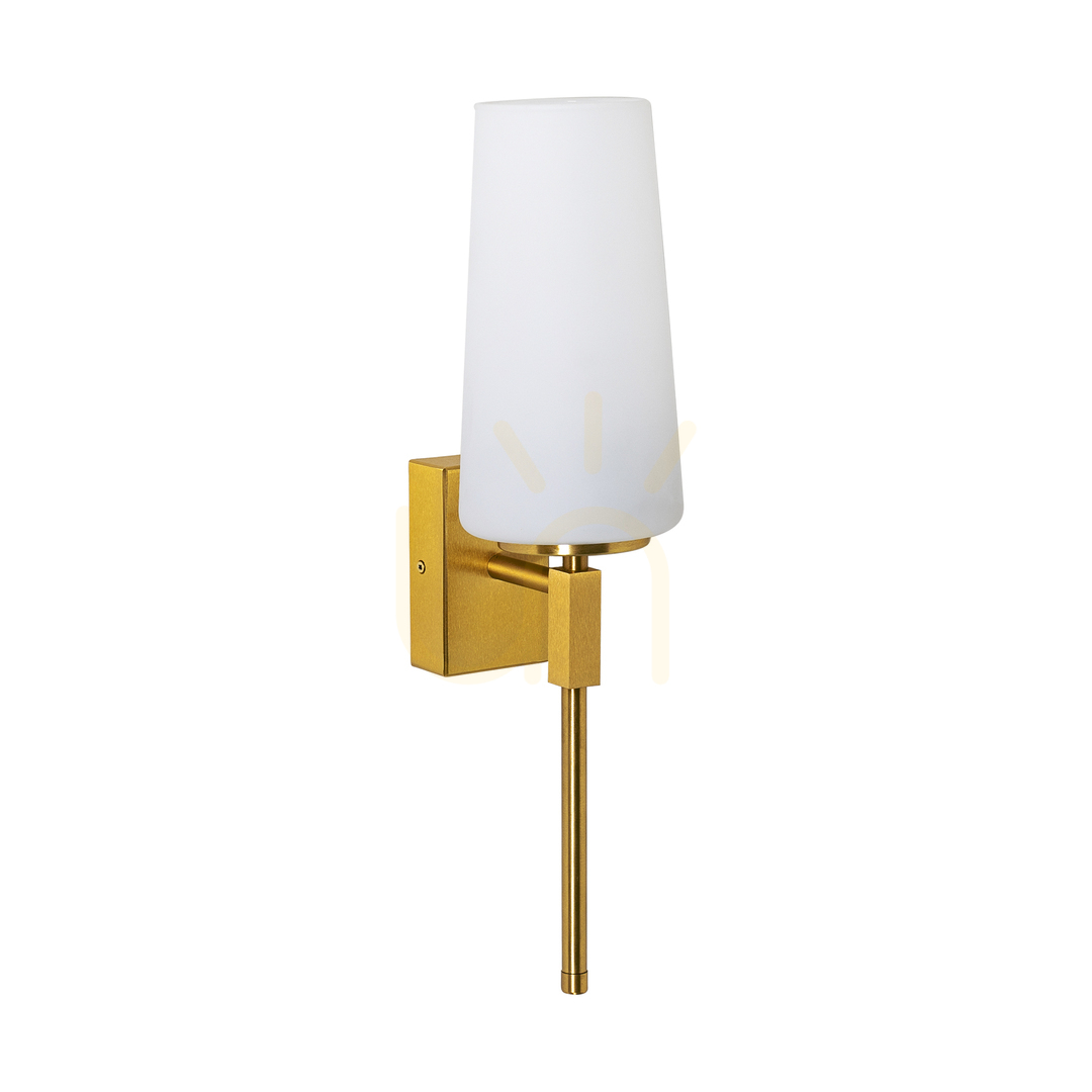 Utsikt Vägglampa VINCENZA 1245 Mässing 1xLED Vägglampa VINCENZA 1245 Mässing 1xLED
